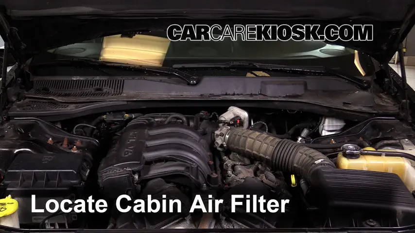 2007 Chrysler 300 2.7L V6 Air Filter (Cabin) Replace